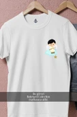 Oversize Baptism Melek Cep Tasarımlı Unisex T-Shirt thumbnail 8