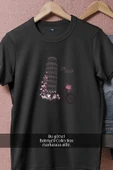 Oversize Pisa Kulesi Ve Bisiklet İtalya  Tasarımlı Unisex T-Shirt thumbnail 11