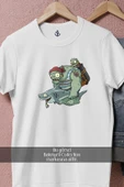 Oversize Plants Vs  Zombies 2- It's About Time  Tasarımlı Unisex T-Shirt thumbnail 3