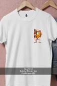 Oversize Master Buten Dragon Ball Z İllustration Cep Tasarımlı Unisex T-Shirt thumbnail 2