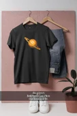Oversize Saturn  Tasarımlı Unisex T-Shirt thumbnail 10