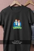 Oversize Küçük Doktor Kadın Ve Erkek  Tasarımlı Unisex T-Shirt thumbnail 11