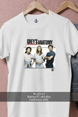 Oversize Grey Anatomy Series  Tasarımlı Unisex T-Shirt thumbnail 2
