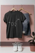 Oversize Serotonin Mutluluk Hormonu Formülü  Tasarımlı Unisex T-Shirt thumbnail 10