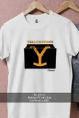 Oversize Yellowstone Yabancı Dizi  Tasarımlı Unisex T-Shirt thumbnail 3