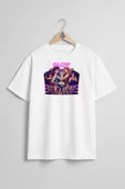Oversize Television Show Glow Göğüs Tasarımlı Unisex T-Shirt thumbnail 5