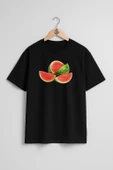 Oversize Karpuz Watermelon Göğüs Tasarımlı Unisex T-Shirt thumbnail 11