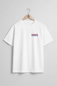 Oversize Honda Marine Cep ve Sırt Tasarımlı Unisex T-Shirt thumbnail 1