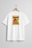 Oversize Haribo Şeker Göğüs Tasarımlı Unisex T-Shirt thumbnail 3