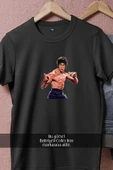 Oversize Bruce Lee İllustration  Tasarımlı Unisex T-Shirt thumbnail 5