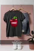 Oversize Cherry Season  Tasarımlı Unisex T-Shirt thumbnail 10