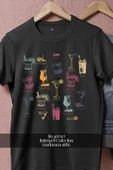 Oversize Kokteyller  Tasarımlı Unisex T-Shirt - 11