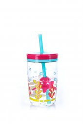 Floating Straw Shark 420 Ml 14 Oz- 1000-0772- Çocuk Suluk - 1