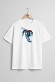 Oversize Voltron Defender Of The Universe Göğüs Tasarımlı Unisex T-Shirt thumbnail 7
