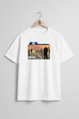 Oversize The Sopranos Seaoson Three Göğüs Tasarımlı Unisex T-Shirt thumbnail 5