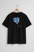 Oversize Postgresql Göğüs Tasarımlı Unisex T-Shirt thumbnail 11