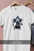 Oversize Death Note Ryuk  Tasarımlı Unisex T-Shirt thumbnail 8