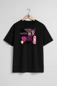 Oversize Breast Cancer Awareness Month Göğüs Tasarımlı Unisex T-Shirt thumbnail 9