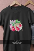 Oversize Renkli Kiraz Cherry  Tasarımlı Unisex T-Shirt thumbnail 5