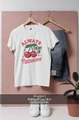 Oversize Always Cherryishing  Tasarımlı Unisex T-Shirt thumbnail 1