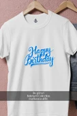 Oversize Happy Birthday Doğum Günü  Tasarımlı Unisex T-Shirt thumbnail 8