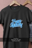 Oversize Happy Birthday Doğum Günü  Tasarımlı Unisex T-Shirt thumbnail 11