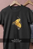 Oversize Vespa Motor  Tasarımlı Unisex T-Shirt thumbnail 9
