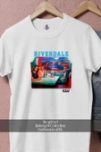 Oversize Riverdale Yabancı Dizisi  Tasarımlı Unisex T-Shirt thumbnail 4