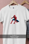 Oversize Spider-man - Örümcek Adam  Tasarımlı Unisex T-Shirt thumbnail 3