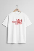 Oversize Stranger Things Göğüs Tasarımlı Unisex T-Shirt thumbnail 1