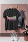 Oversize Periyodik Tablo  Tasarımlı Unisex T-Shirt thumbnail 4
