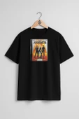 Oversize Charlienin Melekleri Göğüs Tasarımlı Unisex T-Shirt thumbnail 11