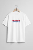 Oversize Honda Marine Göğüs ve Sırt Tasarımlı Unisex T-Shirt thumbnail 1