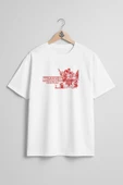 Oversize Stranger Things Göğüs Tasarımlı Unisex T-Shirt thumbnail 5