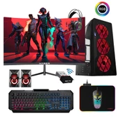 Xaser Xsr939 i5 3470 16GB Ram 1TB SSD 4GB GT740  24" Curved Masaüstü Oyuncu Bilgisayarı thumbnail 1