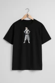 Oversize Blame! Senketsu Film Anime Göğüs Tasarımlı Unisex T-Shirt thumbnail 11