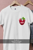 Oversize Sweet Cherry  Cep Tasarımlı Unisex T-Shirt thumbnail 8