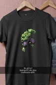 Oversize Hulk Marvel Heroes Powerful  Tasarımlı Unisex T-Shirt - 5