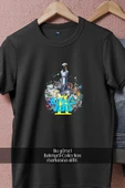 Oversize Mob Psycho 100 İcon  Tasarımlı Unisex T-Shirt - 5