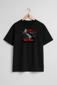 Oversize The Sopranos Logo Göğüs Tasarımlı Unisex T-Shirt thumbnail 9