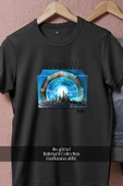 Oversize Stargate Atlantis Yabancı Dizi  Tasarımlı Unisex T-Shirt thumbnail 9