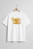 Oversize Candy Crush Saga Şeker Göğüs Tasarımlı Unisex T-Shirt thumbnail 5