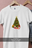 Oversize Santa Claus Gift Christmas  Tasarımlı Unisex T-Shirt thumbnail 4