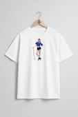 Oversize Aoa Singer K-Pop Heart Attack Korean İdol Göğüs Tasarımlı Unisex T-Shirt - 7