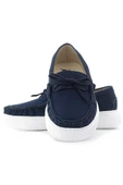 Rakerplus Lacivert Süet Ekstra Hafif Çocuk Makosen Ayakkabı thumbnail 9