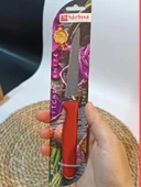 Sürbisa 61004 Sebze Bıçağı Kırmızı Lz1 Koli (12 adet Tırtıklı ) - 5