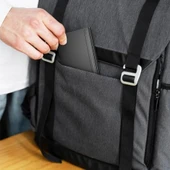 Mini Katlanabilir Bluetooth Klavye Taşınabilir ve Telefon Standı iPhone ile uyumlu iPad ile uyumlu Mac ile uyumlu Android Windows ile uyumlu Ultra İnce Alüminyum Seyahat Katlanır Siyah Z671 thumbnail 4