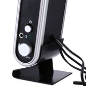 MagicVoice HY-218 1+1 USB İnce Tasarım Siyah Hoparlör - 2