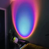 Fotoğraf Çekim Işığı Arka Fon Gün Batımı - Sunset Lamp - 7