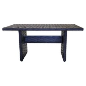 Esyala Rattan Bağlıca Takım, 2 puflu, (3-1-1), 80x150 Masa - 7